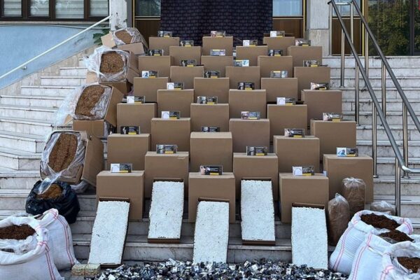 Kaçak sigara operasyonunda 1 şüpheli yakalandı