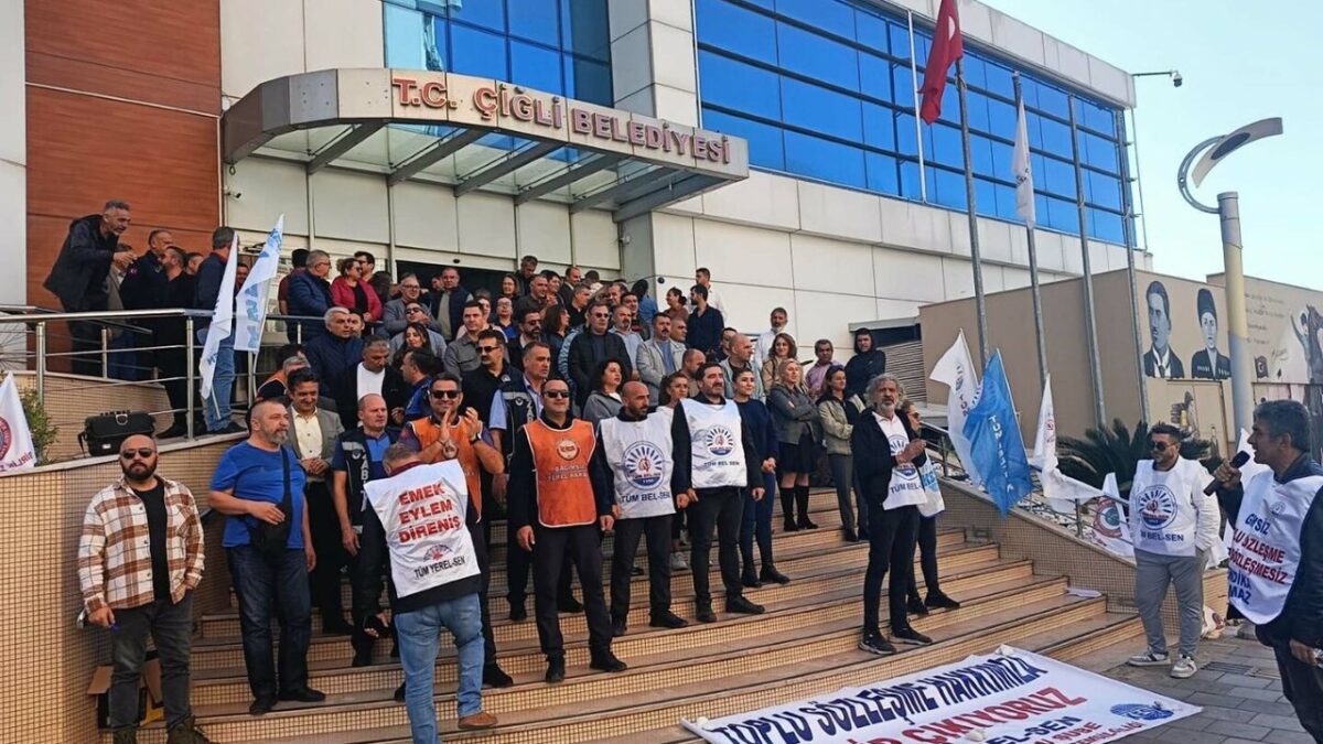 Çiğli’de SDT eylemleri sürüyor! Çiğli’de SDT eylemleri sürüyor!