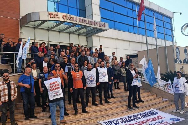 Çiğli’de SDT eylemleri sürüyor!