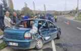 TIR’la çarpıştı… 1 kişi yaralandı