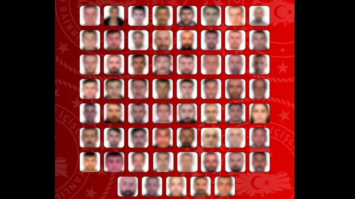 16’sı kırmızı bültenle aranıyordu… 61 suçlu Türkiye’ye getirildi!