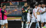Bilet fiyatını beğenmediler, stadyumu ateşe verdiler!