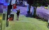 Türk bayrağını yakıp kaçan kadının ifadesi ortaya çıktı Türk bayrağını yakıp kaçan kadının ifadesi ortaya çıktı