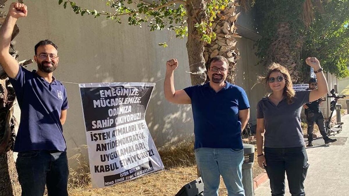 İşten çıkarılan MMO çalışanları oturma eylemini sonlandırdı İşten çıkarılan MMO çalışanları oturma eylemini sonlandırdı